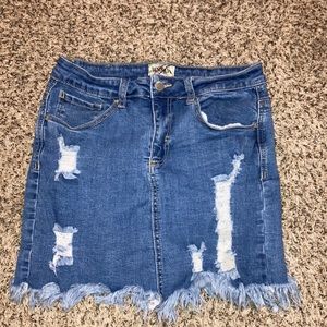 Denim BLVD maxi skirt size:M